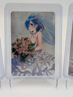 Rem, Re:Zero Waifu Cards Goddess Story Senpai Doujin Anime girl CCG Waifu Cards - Image 4