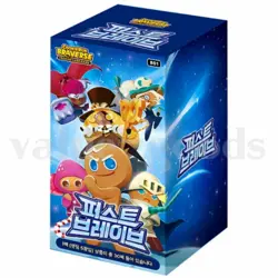 Cookie Run FIRST BRAVE Braverse Booster Pack Card Vol.1 1Box 30Pack NEW-Korean - Image 1