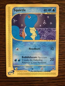 Pokemon Expedition Lot 2 Cards Squirtle 131,132/165 Non-Holo NM/M - Image 4