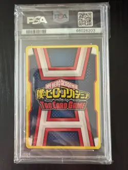 PSA 10 HA-DVD Katsuki Bakugo & Midoriya #001 Promo My Hero Academia Tag Card - Image 2