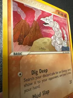 Onix 65/115 EX Unseen Forces Reverse Holo Stamped Pokemon Card NM - Image 2