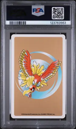 2000 POKEMON GOLD VERSION PLAYING CARDS ACE OF HEARTS #155 CYNDAQUIL PSA 10 - Image 2