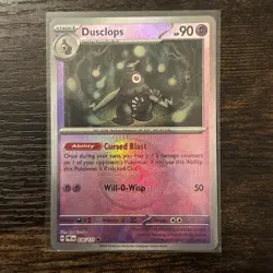 Pokemon TCG Dusclops Pokeball Card 036/131 Prismatic Evolutions NM Condition - Image 1