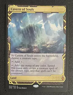 MtG ‘Cavern of Souls’ 22/30 Zendikar Rising Expeditions WotC 2020 unplayed NM - Image 2