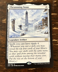 Mtg Thrumming Stone Double Masters 2022 ​​nm - Image 1