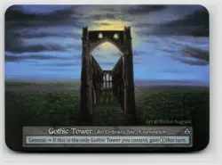 Sorcery Contested Realm Beta Gothic Tower x4 NM Ordinary - Image 1