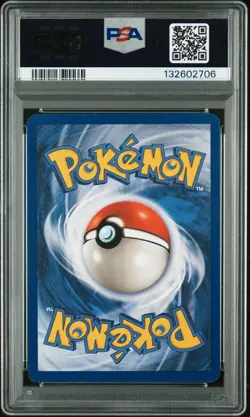 1999 POKEMON BASE SET UNLIMITED #7 HITMONCHAN-HOLO PSA 5 - Image 2