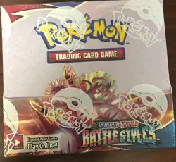 POKEMON SWORD & SHIELD BATTLE STYLES BOOSTER BOX SEALED SWSH5 - Image 1