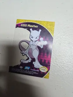2000 Topps Chrome Pokemon Lp Clear Mewtwo - Image 3