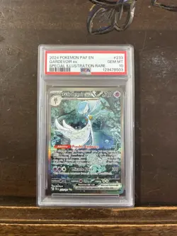 2024 Pokemon Paldean Fates Gardevoir ex Full Art SIR #233/091 PSA 10 - Image 1