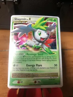 Shaymin Lv.X DP39 Promo Pokemon HOLO 2009 LP - Image 1