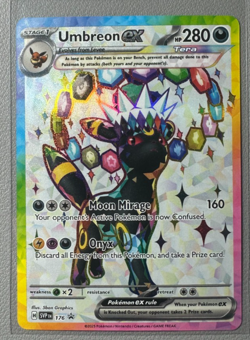 Pokemon Prismatic Evolutions Umbreon ex 176 SVP176 Figure Collection Promo 2 - Image 1