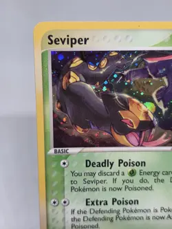 Pokemon TCG Seviper EX Sandstorm 11/100 Holo Rare! WOTC Vintage 2003! - Image 2