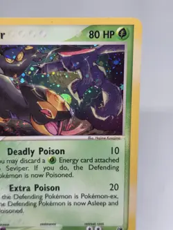 Pokemon TCG Seviper EX Sandstorm 11/100 Holo Rare! WOTC Vintage 2003! - Image 3