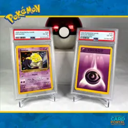 Drowsee & Psychic Energy Shadowless - Pokemon TCG - 1999 Base Set - PSA 6 - Image 1