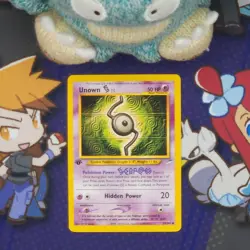 Unown S (1st Edition) 87/105 LP Common | WoTC: Neo Destiny Pokemon TCG - Image 1