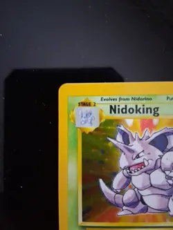 Pokemon 1999 Base Set Holo Rare Nidoking 11/102 Unlimited - Image 5