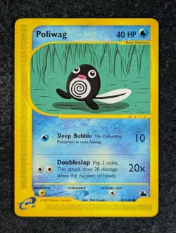 2003 Pokemon POLIWAG #87/144 Skyridge Common Water Vintage English - Image 1