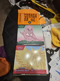 Pokemon Center Exclusive Paradox Rift Elite Trainer Box ETB Set Of 2 Sealed - Image 1