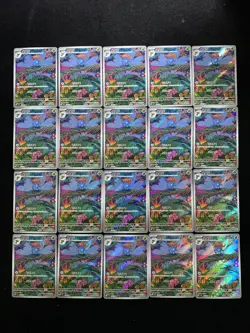 2025 Pokemon S-Chinese Art Rare Holo CSV5C 130/129 AR Gloom Lot*20 BL25 - Image 1