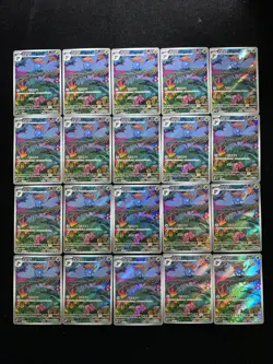 2025 Pokemon S-Chinese Art Rare Holo CSV5C 130/129 AR Gloom Lot*20 BL25 - Image 2