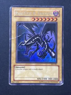 Yu-Gi-Oh! - Red-Eyes Black Dragon 2003 SDJ-001 Ultra Rare 1st Edition - Image 1