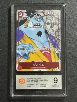 ONE PIECE PCG9 JIMBEI ST01-005 C 2022 JAPANESE - Image 1
