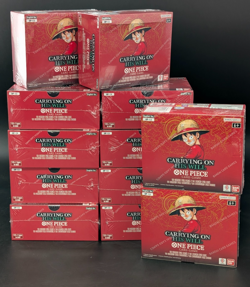 Lot of (12) One Piece OP-13 Carrying On His Will Booster Boxes Sealed English - Image 1