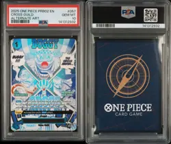2025 ONE PIECE PRB02 CROSS GUILD ALTERNATE ART PSA 10 - Image 1