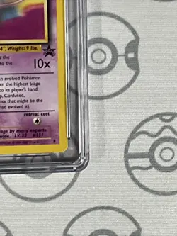 CGC 9 TCG Mew Holo Rare Vintage Promo #9 Card Pokemon League GRADED PSA 5067 - Image 5