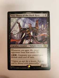Vito, Thorn of the Dusk Rose (Anime) Foundations Jumpstart Regular Near Mint NM - Image 1