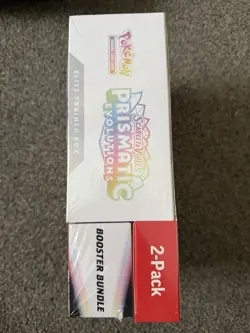 Pokemon TCG Prismatic Evolutions Costco Bundle ETB with Booster, New and Sealed - Image 2