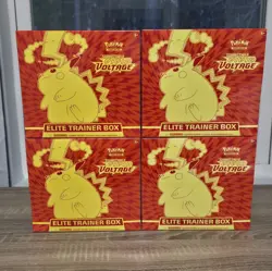 Pokemon TCG Sword & Shield Vivid Voltage Elite Trainer Box ETB Factory Sealed - Image 1