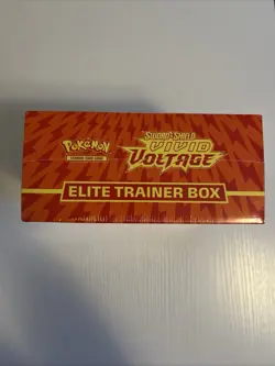 Pokemon TCG Sword & Shield Vivid Voltage Elite Trainer Box Sealed - Image 5