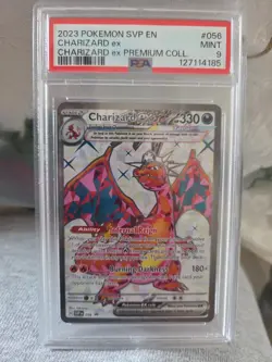 PSA 9 Mint Charizard ex SVP 056 Pokemon Scarlet Violet Promo Full Art - Image 1