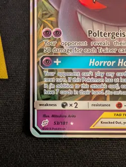 Gengar & Mimikyu GX 53/181 — Pokemon Team Up — Rare Holo Tag Team - Image 5