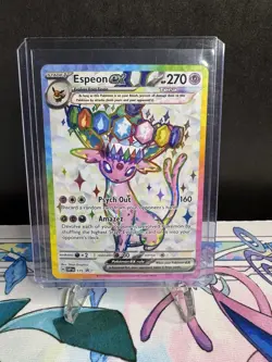Pokemon TCG: Espeon ex SVP175 Sv: Scarlet & Violet Promo Cards Holo NM - Image 2