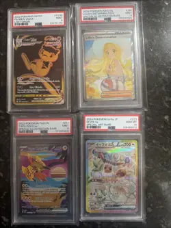 Pokemon TCG Graded Lot Mixed Cards - Image 1