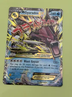 M Gyarados EX 27/122 Breakpoint Holo Ultra Rare NM Pokemon TCG Card - Image 3