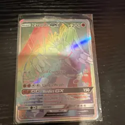 Pokemon Zygarde GX Full Art Holo SM100 200 HP 150 Attack Card Pokemon TCG - Image 1