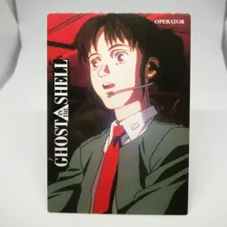 27 OPERATOR GHOST IN THE SHELL Cardass Masters SHIROW MASAMUNE Card JAPAN - Image 1