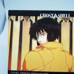 67 Opening GHOST IN THE SHELL Cardass Masters SHIROW MASAMUNE Card JAPAN ANIME - Image 2
