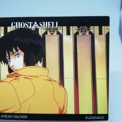 67 Opening GHOST IN THE SHELL Cardass Masters SHIROW MASAMUNE Card JAPAN ANIME - Image 3