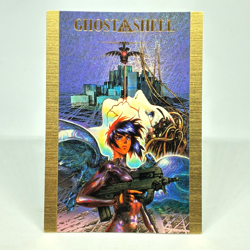 SP1 Motoko Kusanagi GHOST IN THE SHELL Cardass Masters SHIROW MASAMUNE Card - Image 1