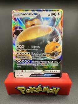 Snorlax GX - Promo SM Black Star Promos SM05 NM Pokemon Card - Image 1