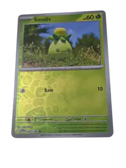 Smoliv - 021/182 - Reverse Holo - Destined Rivals - NM/M - Pokemon Card - Image 1
