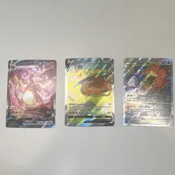 Pokemon TCG Holo Card Lot 3 English Nintendo Charizard VMAX V VSTAR SWSH PROMO - Image 1