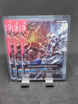 Improved Technique Gundam Card Game Steel Requiem Rare GD03-109 tcg english - Image 1