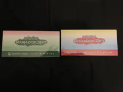 Paradox Rift Pokemon Center ETB's - Set Of 2 - See Description. - Sealed/New - Image 5