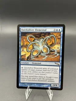 Quicksilver Elemental Mirrodin Regular MTG #47 - Image 1